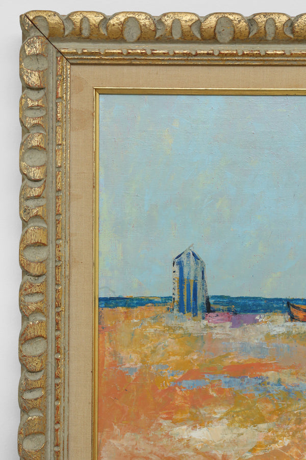 Coastal Landscape Oil Painting