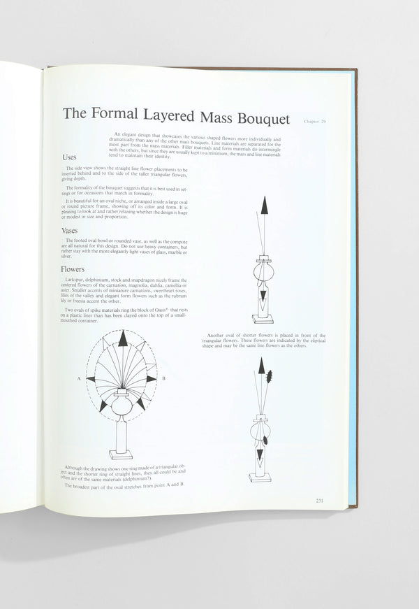 A Guide to Professional Floral Arrangements Book
