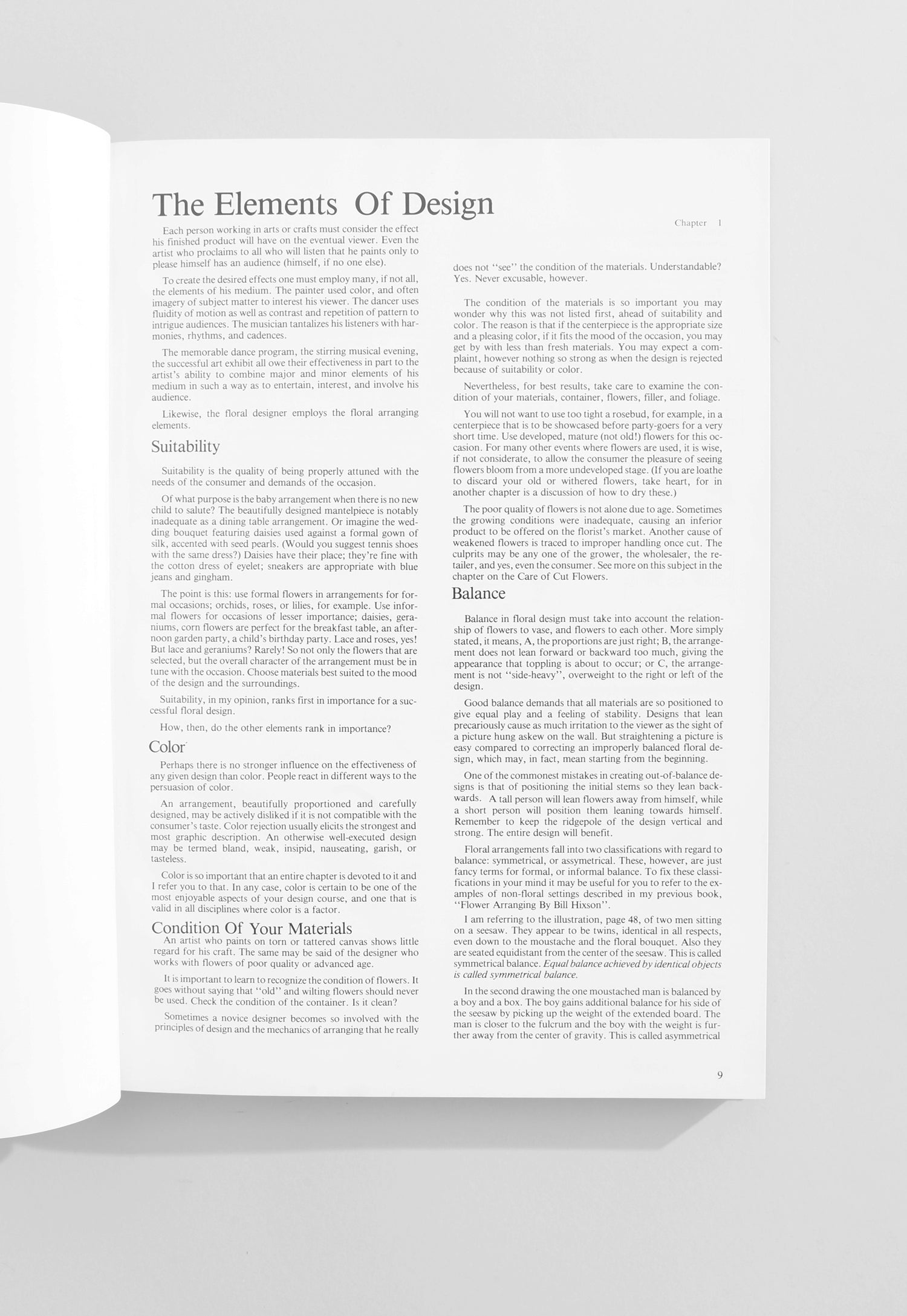 A Guide to Professional Floral Arrangements Book