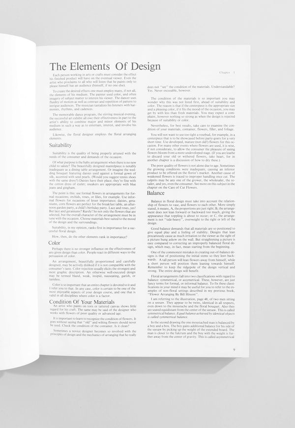A Guide to Professional Floral Arrangements Book