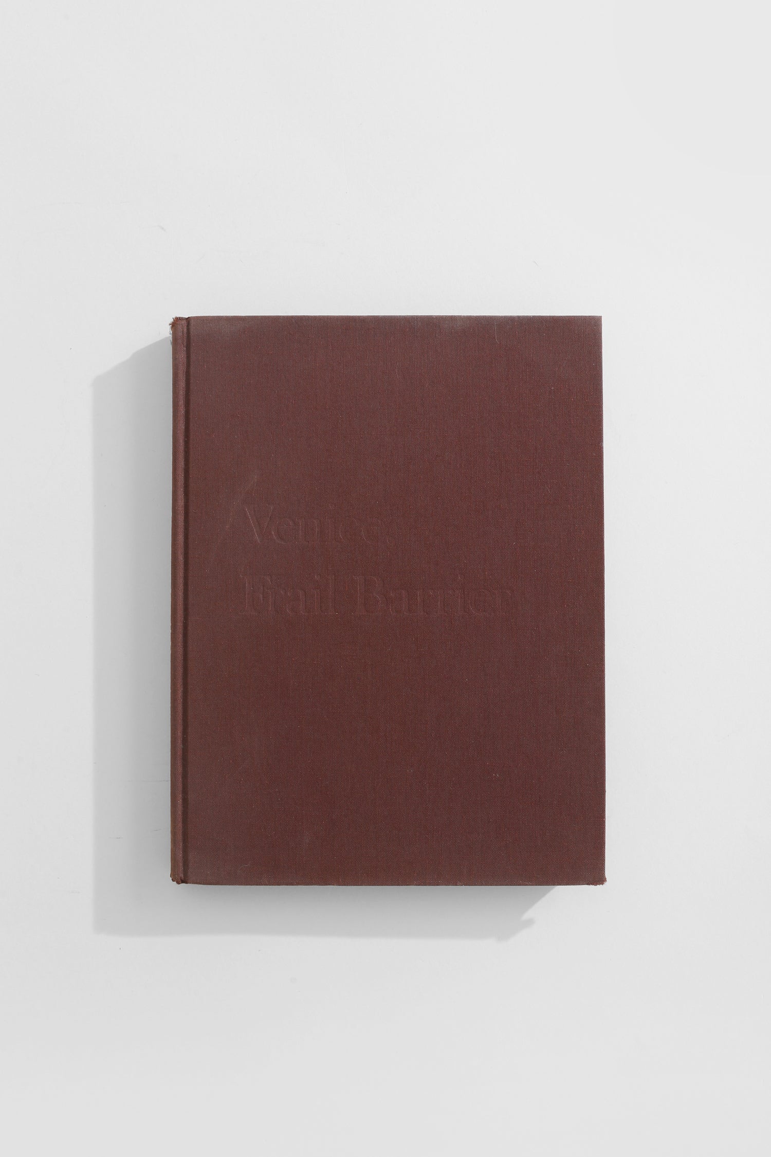 Venice, Frail Barrier: Portrait of a Disappearing City Book