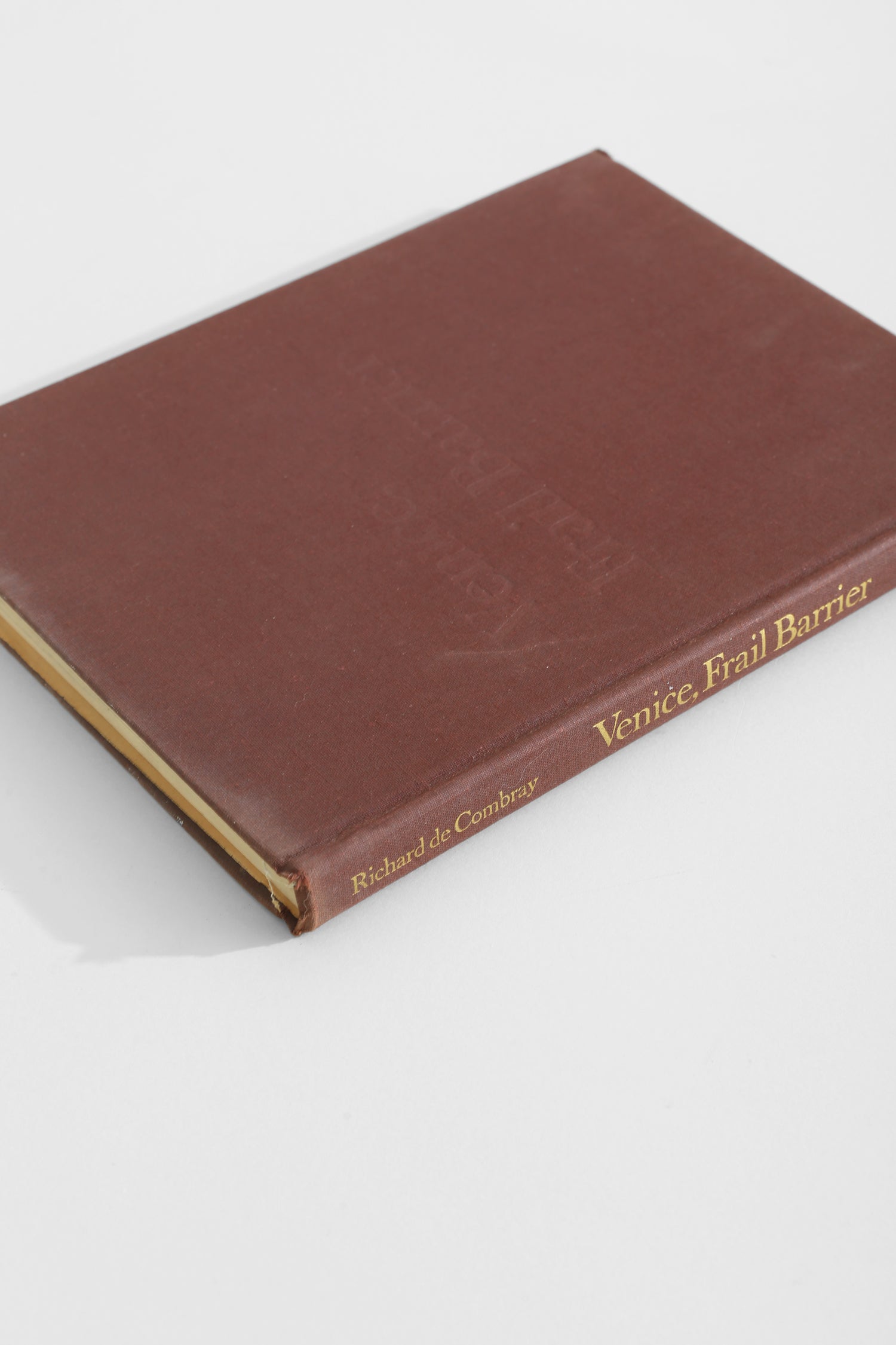 Venice, Frail Barrier: Portrait of a Disappearing City Book