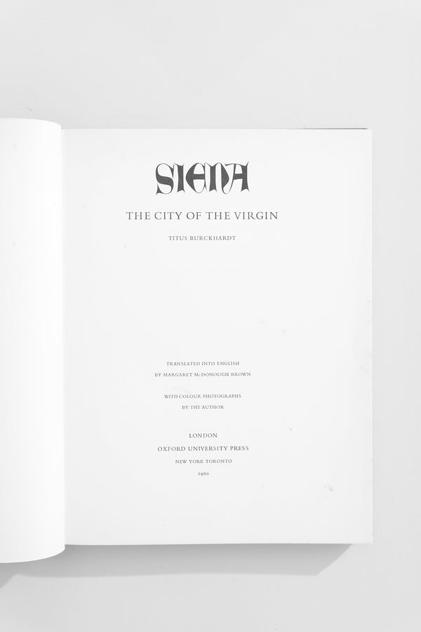 Siena Book