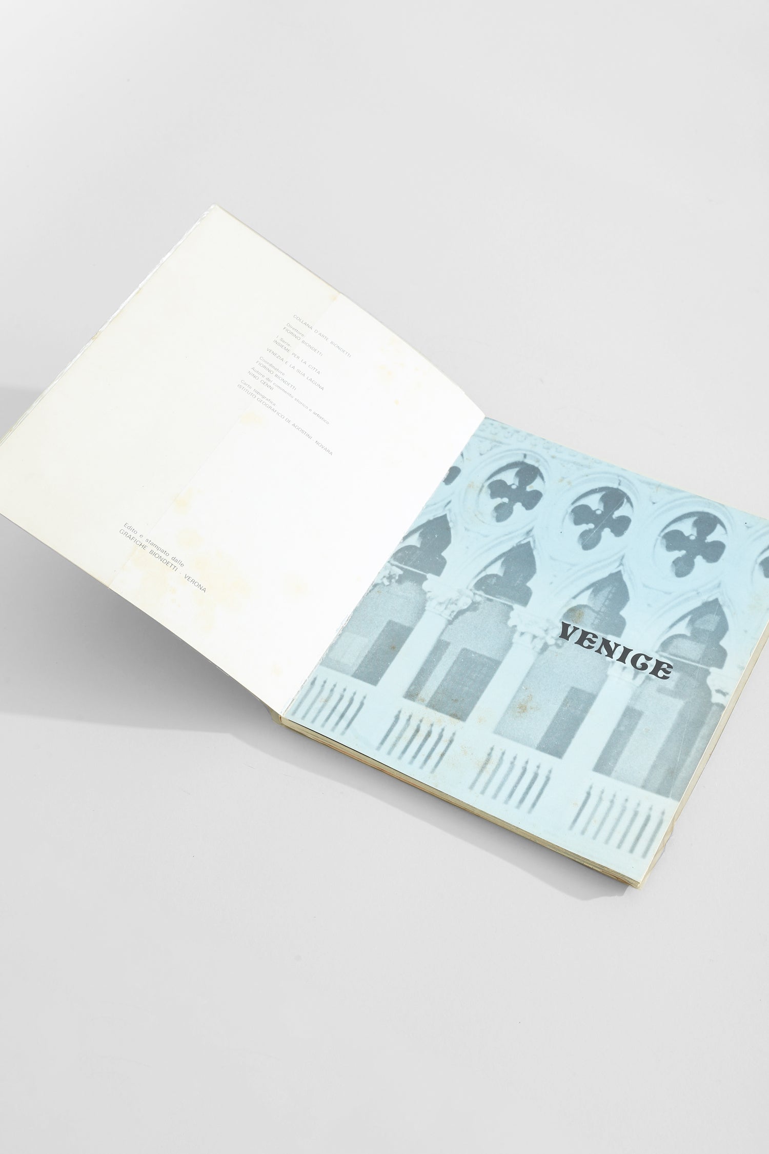 Venice and its Lagoon Book