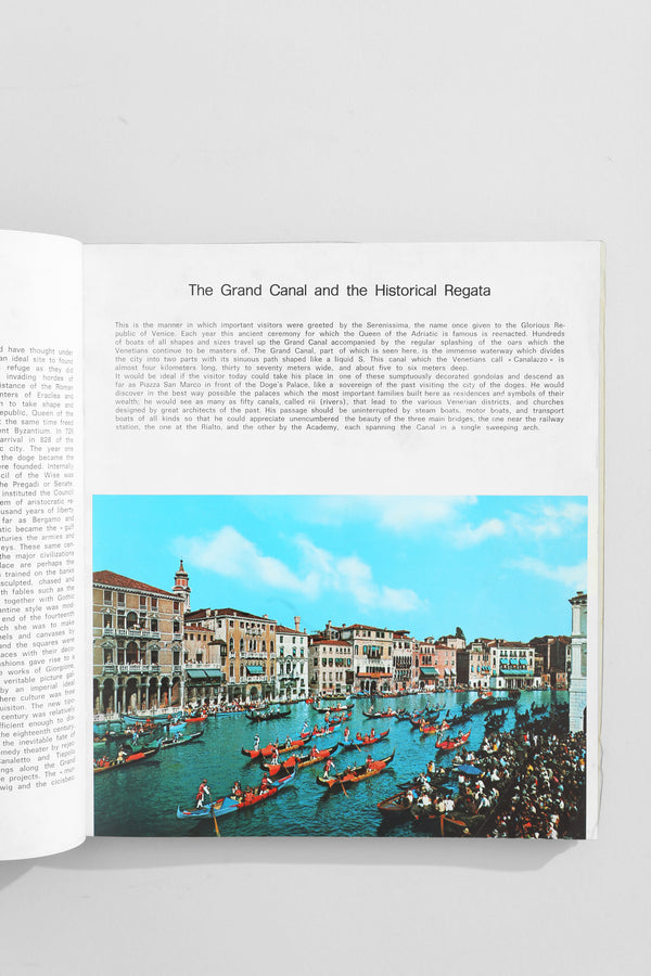 Venice and its Lagoon Book