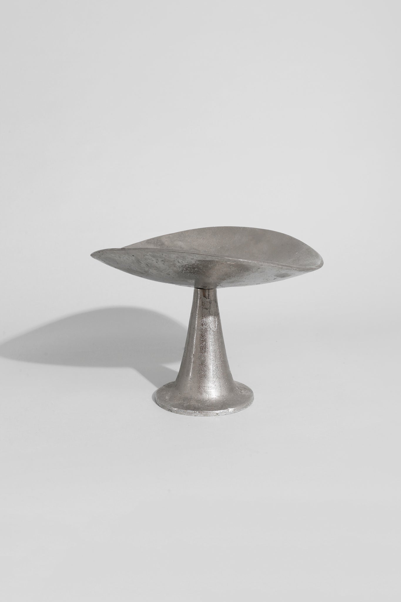 Sculptural Chrome Pedestal