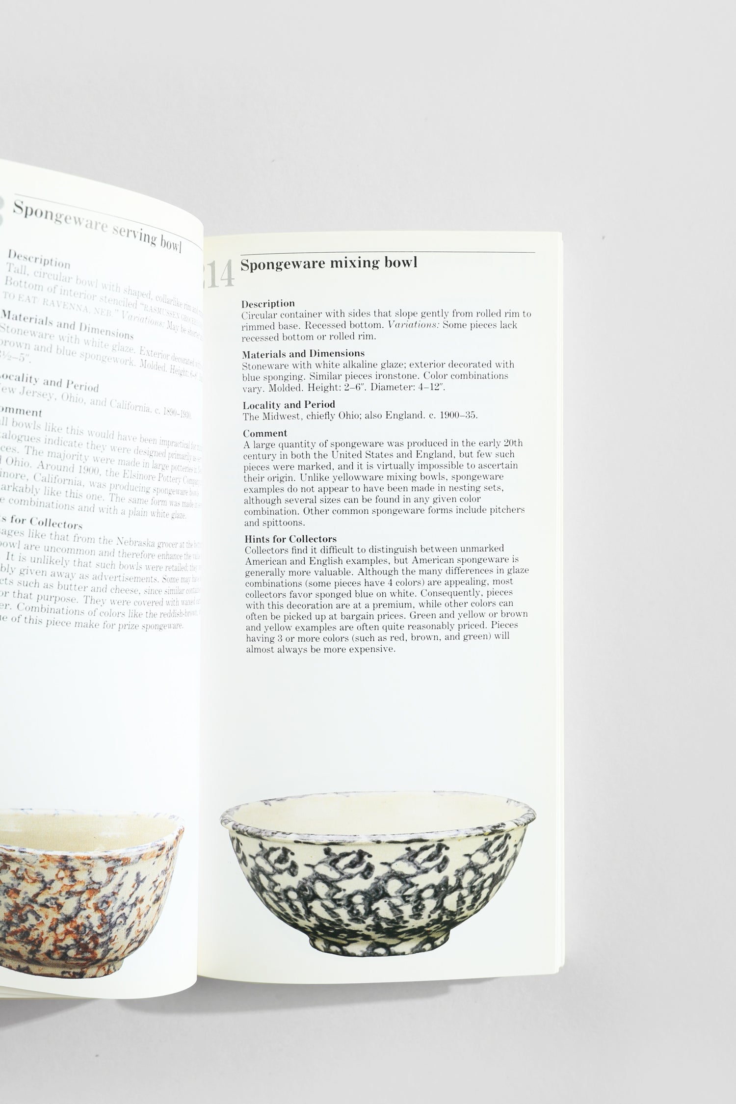 Guide to American Antiques: Pottery & Porcelain Book