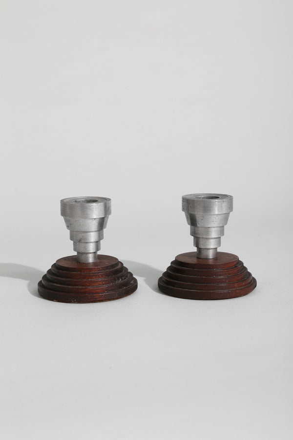 Stair Step Candleholder Set