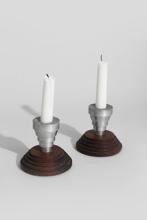 Stair Step Candleholder Set