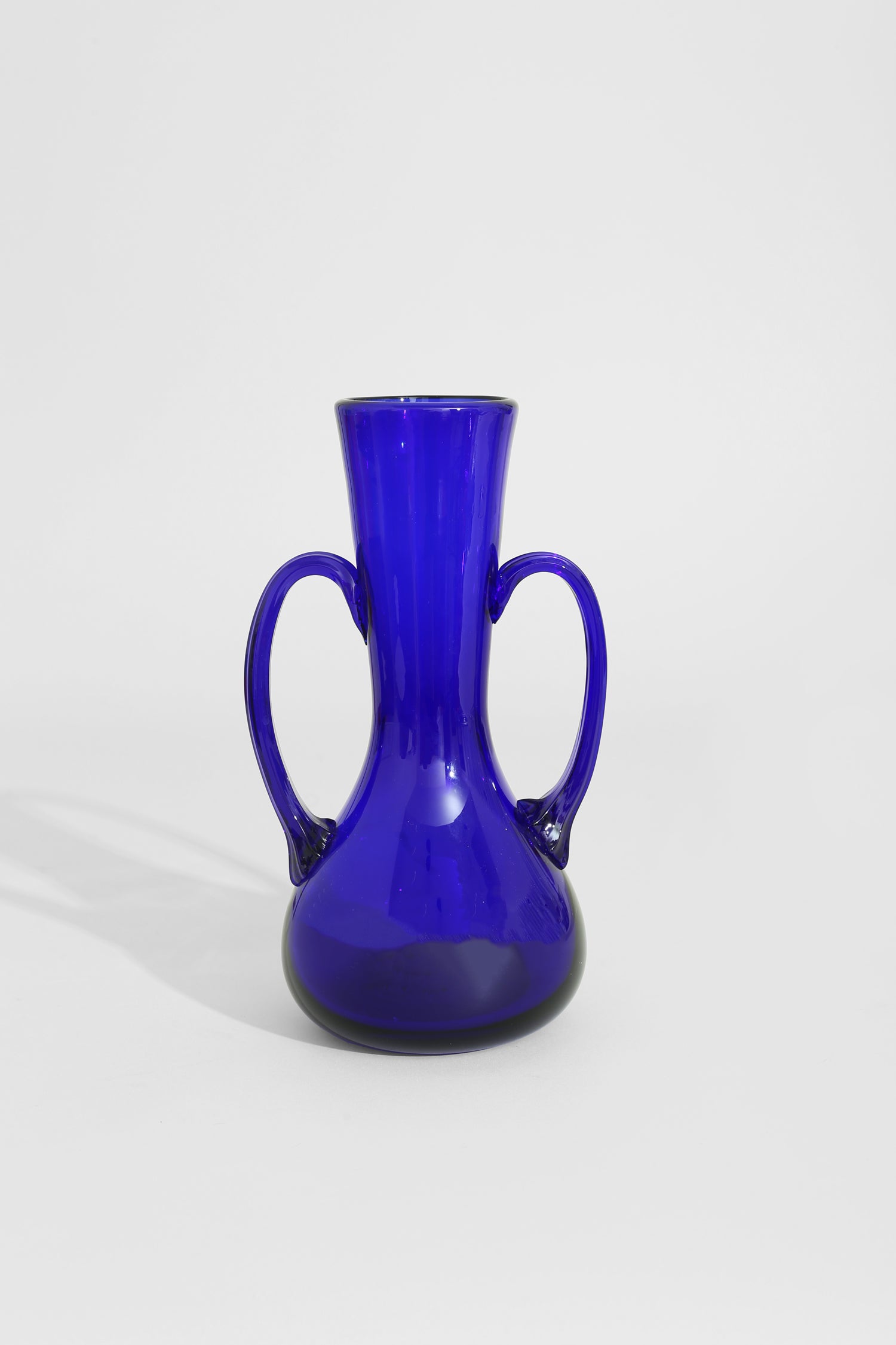 Cobalt Glass Amphora