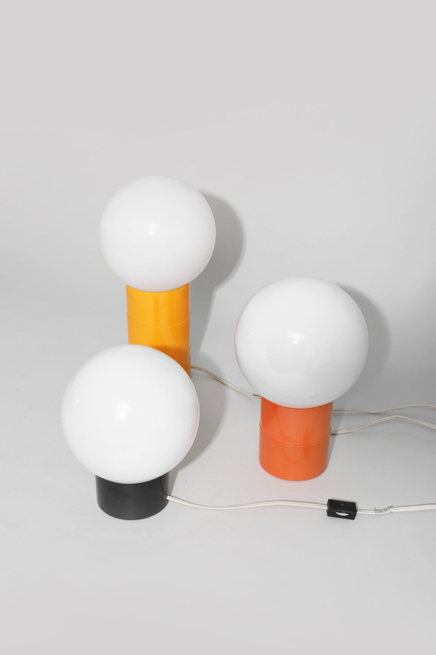 Orb Table Lamp - Light Orange