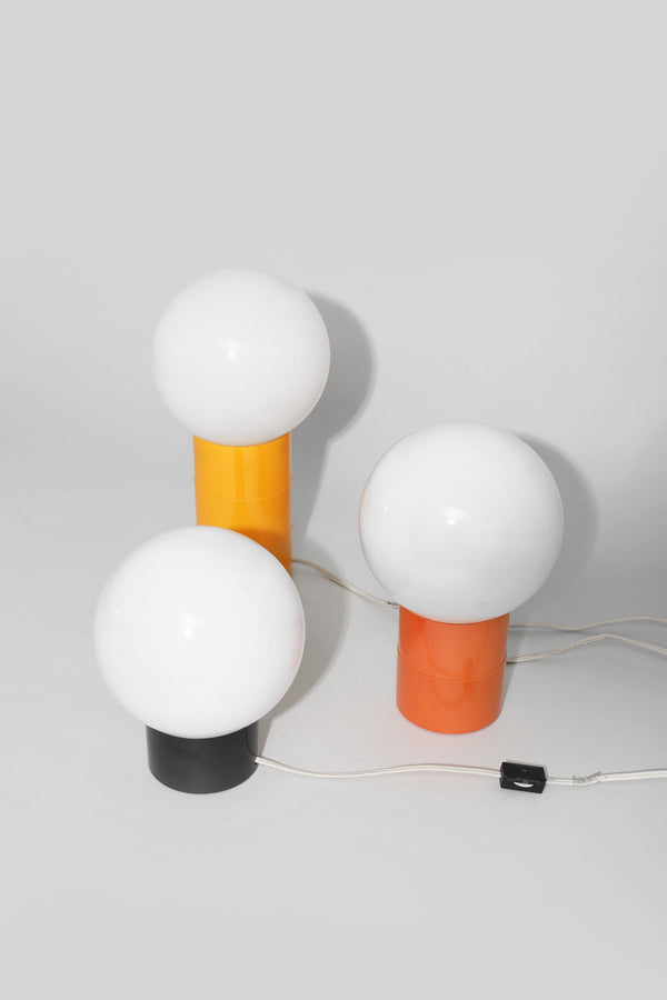 Orb Table Lamp - Light Orange