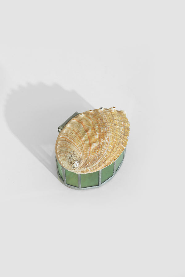 Red Abalone Shell Jewelry Box