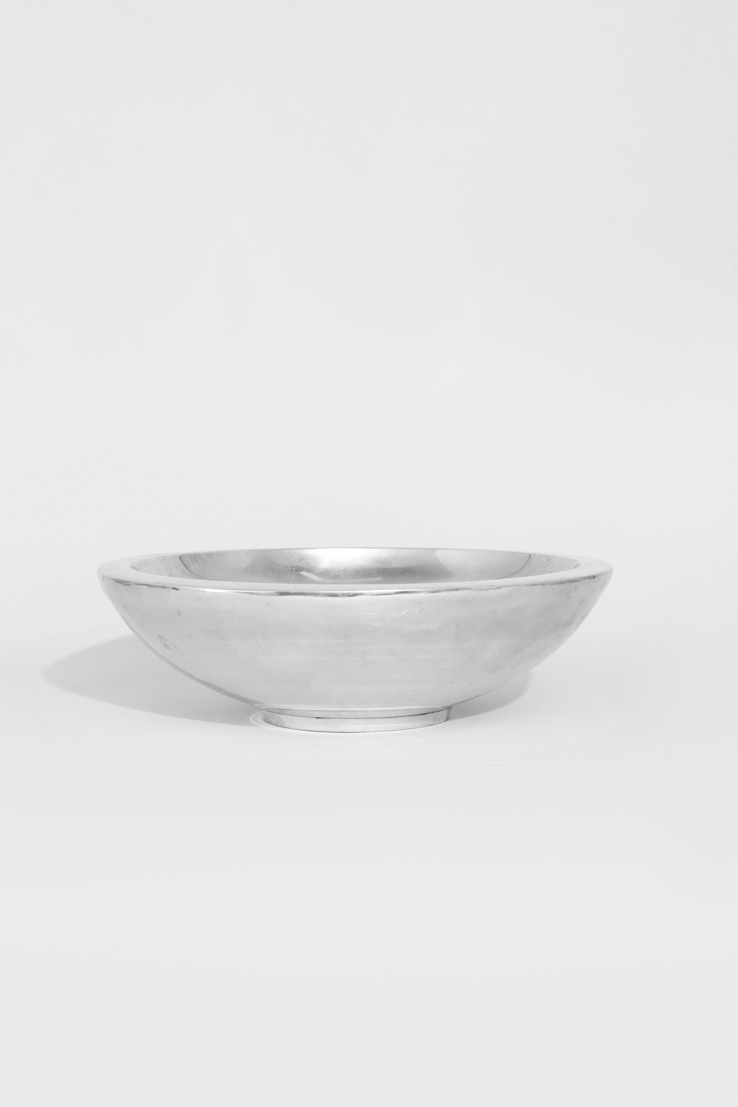 Chrome Centerpiece Bowl