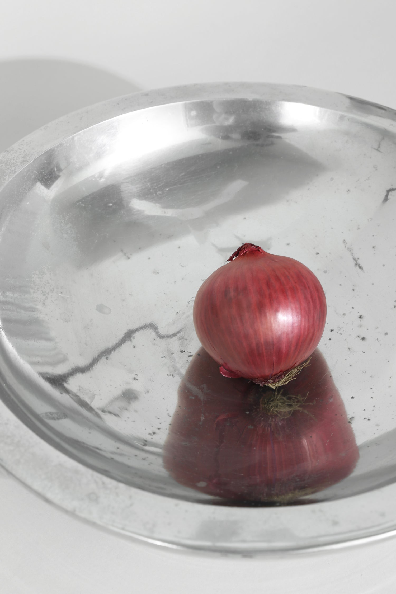 Chrome Centerpiece Bowl