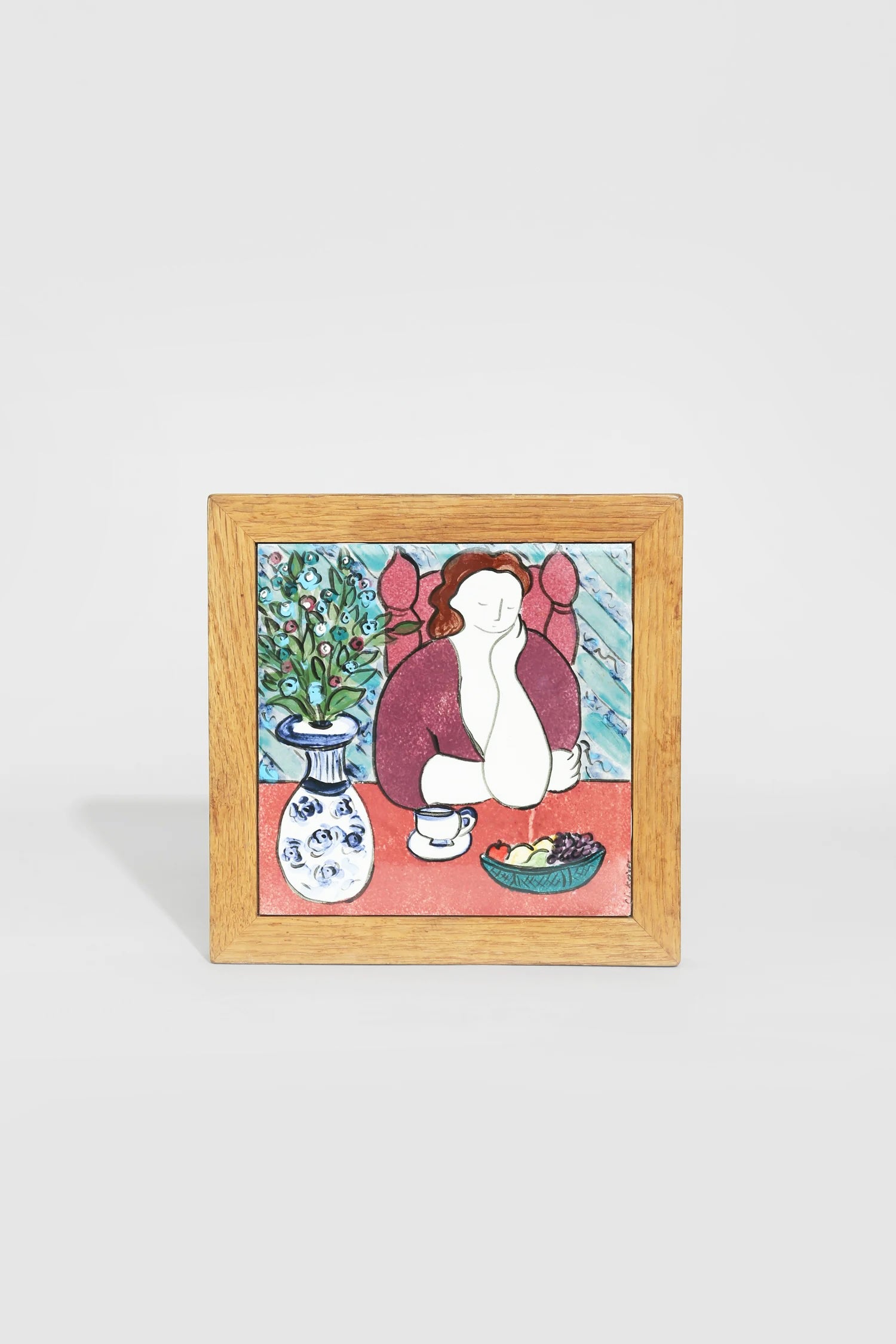 Framed Hand-Painted Artwork