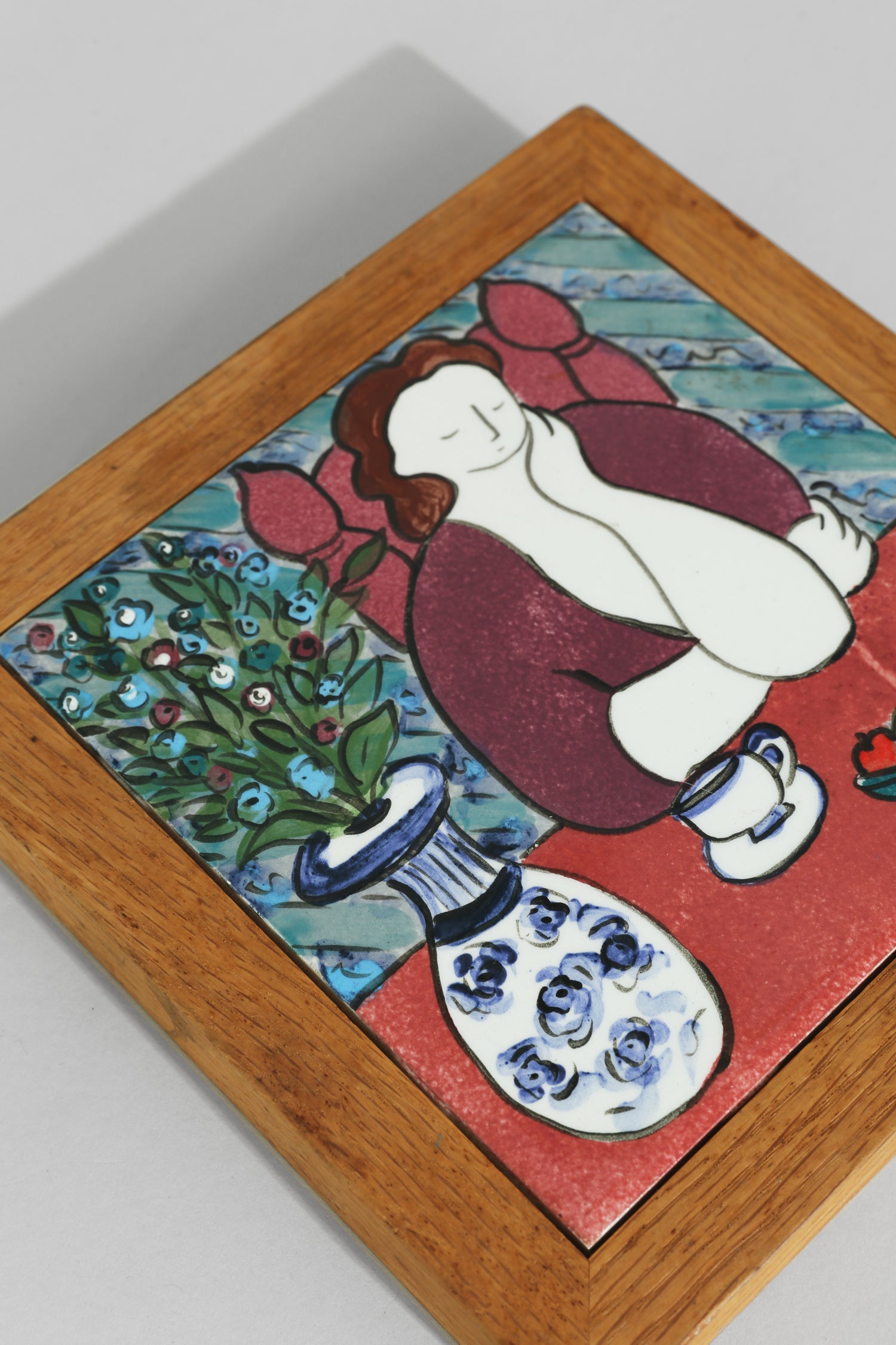 Framed Hand-Painted Artwork