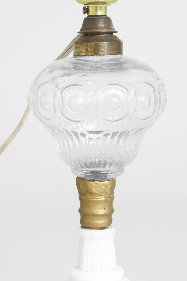 Milk Glass Lamp