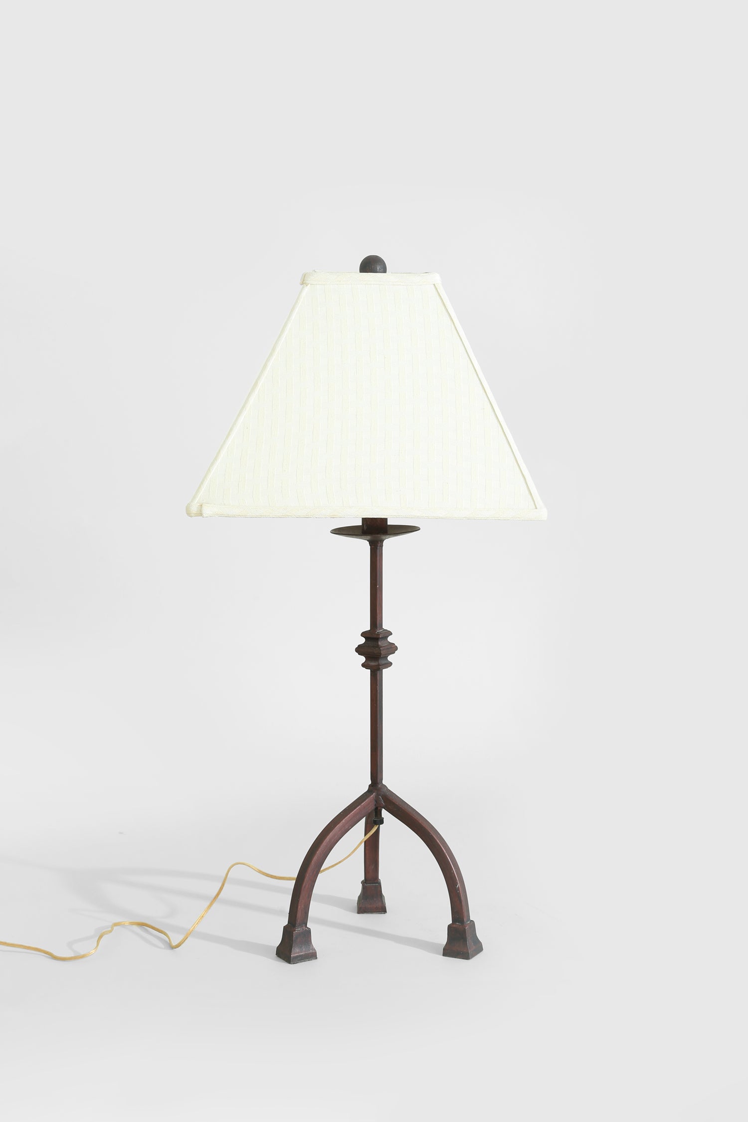 Sculptural Tripod Table Lamp Set