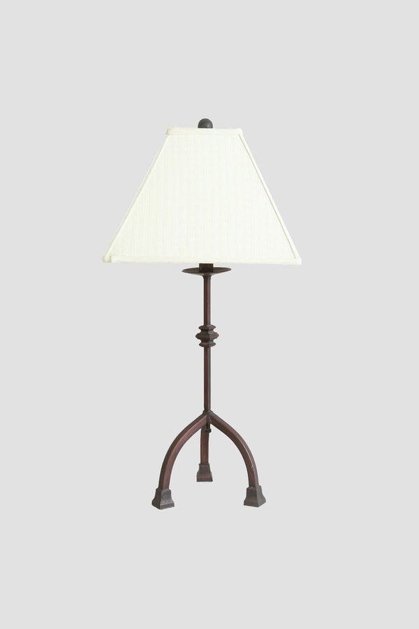 Sculptural Tripod Table Lamp Set