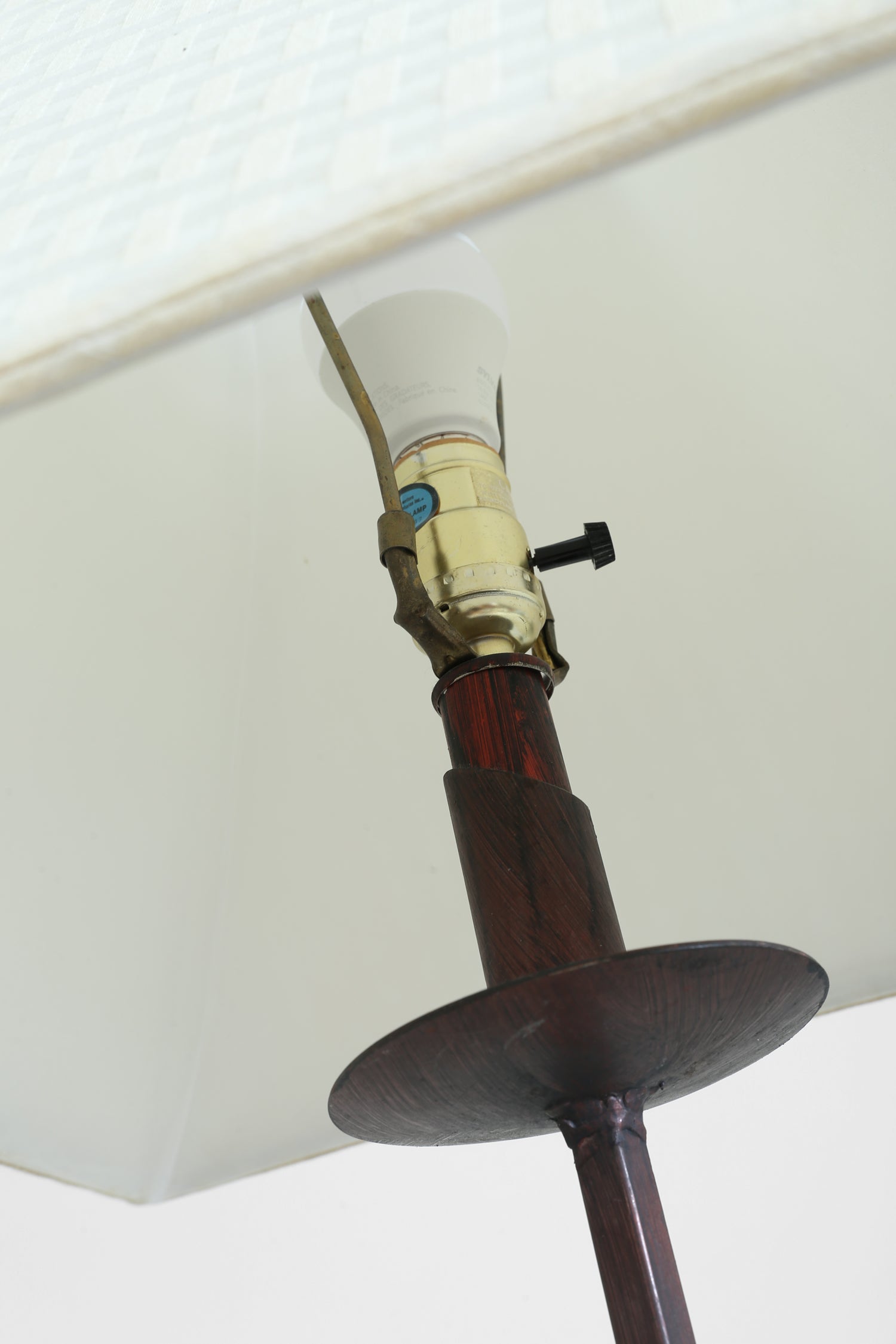 Sculptural Tripod Table Lamp Set