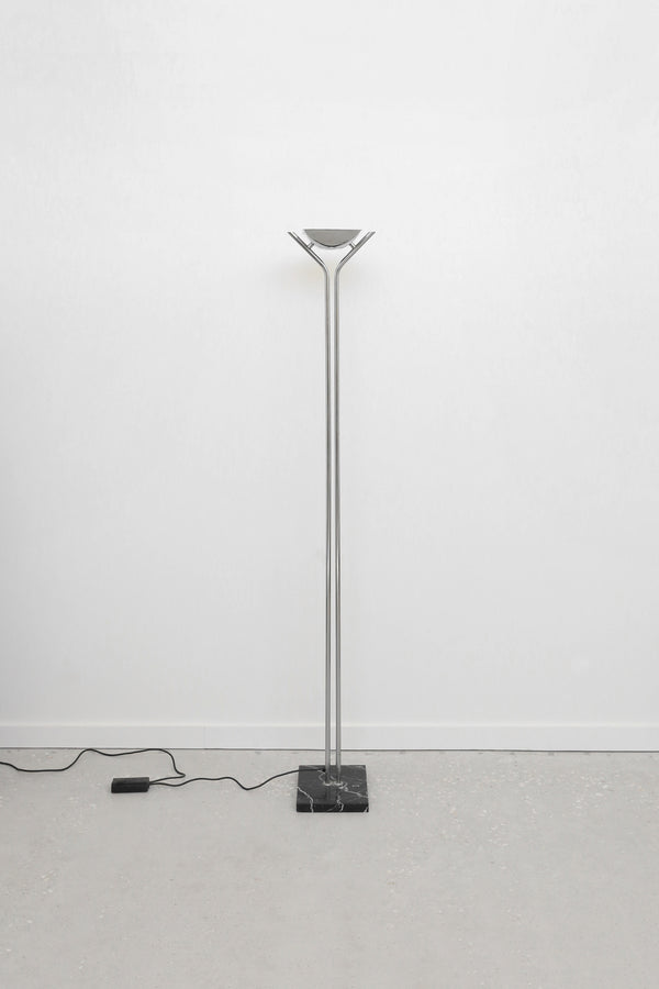 Chrome Italian Floor Lamp