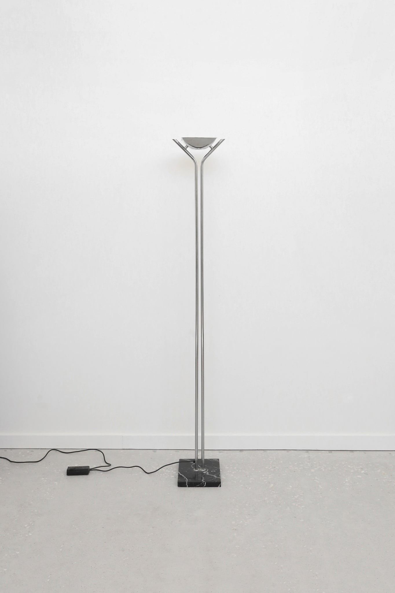 Chrome Italian Floor Lamp