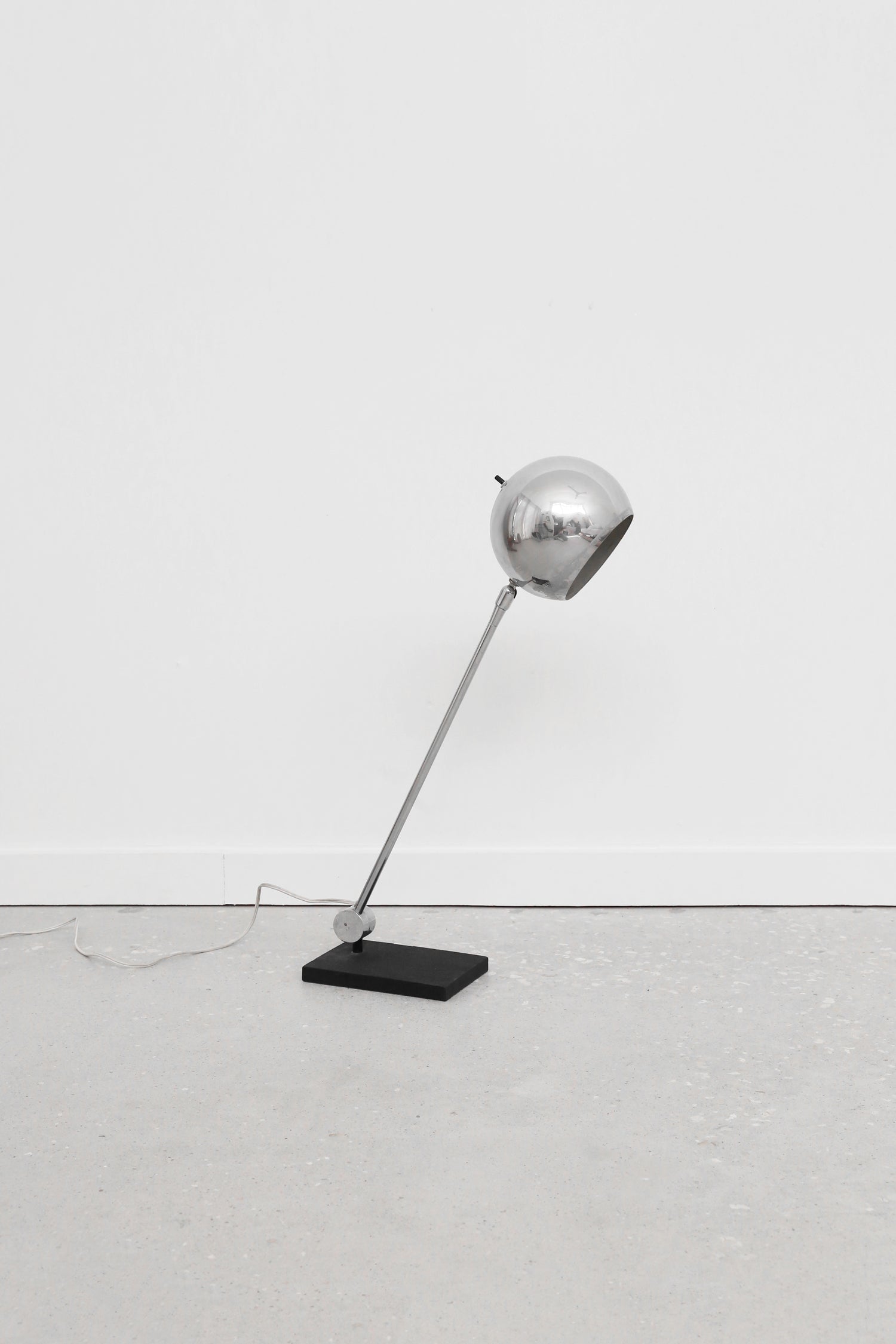 Chrome Orb Table Lamp