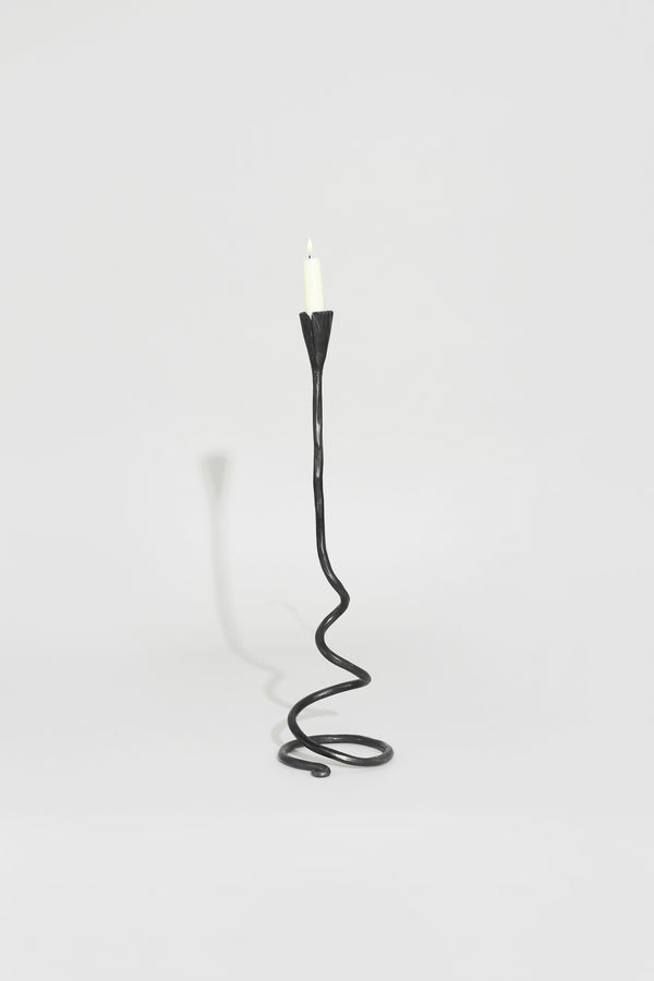 Spiral Sculptural Candleholder