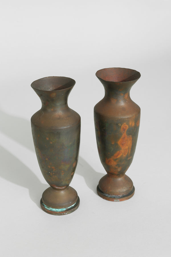 Artillery Shell Vase Set