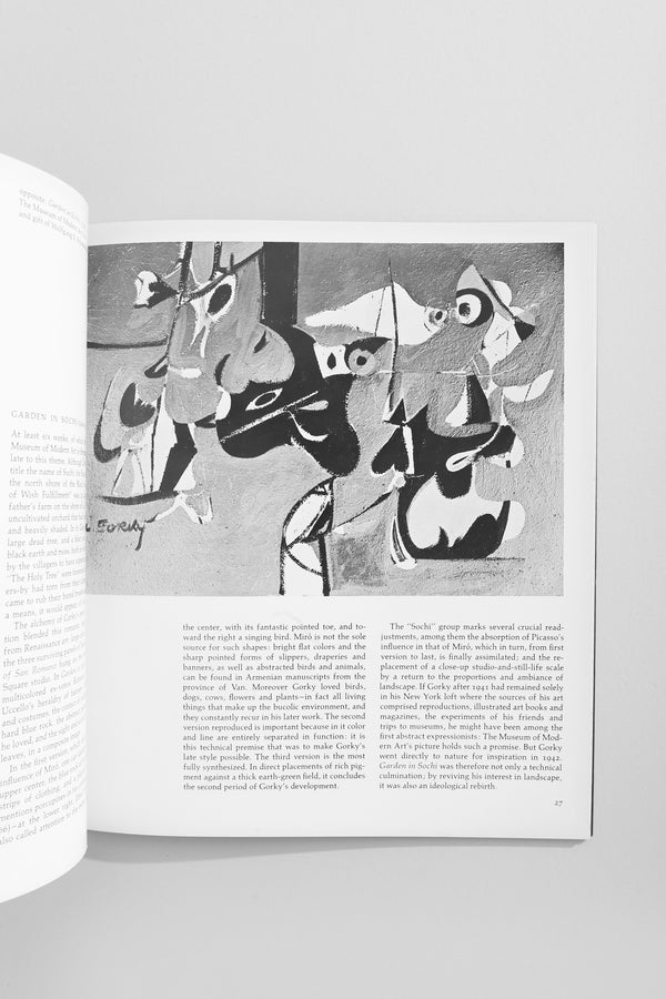 Arshile Gorky Book