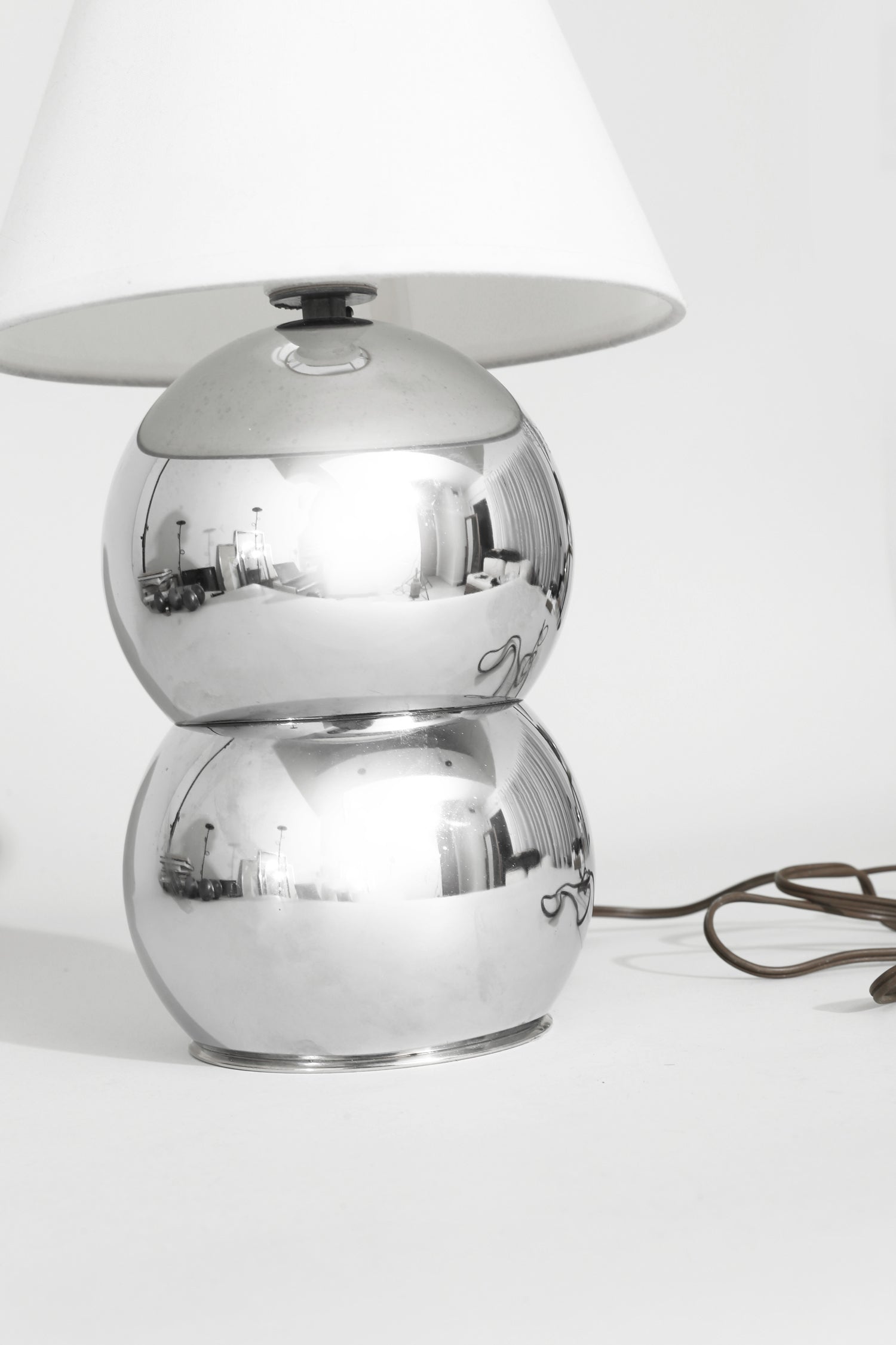 1970s Chrome Lamp