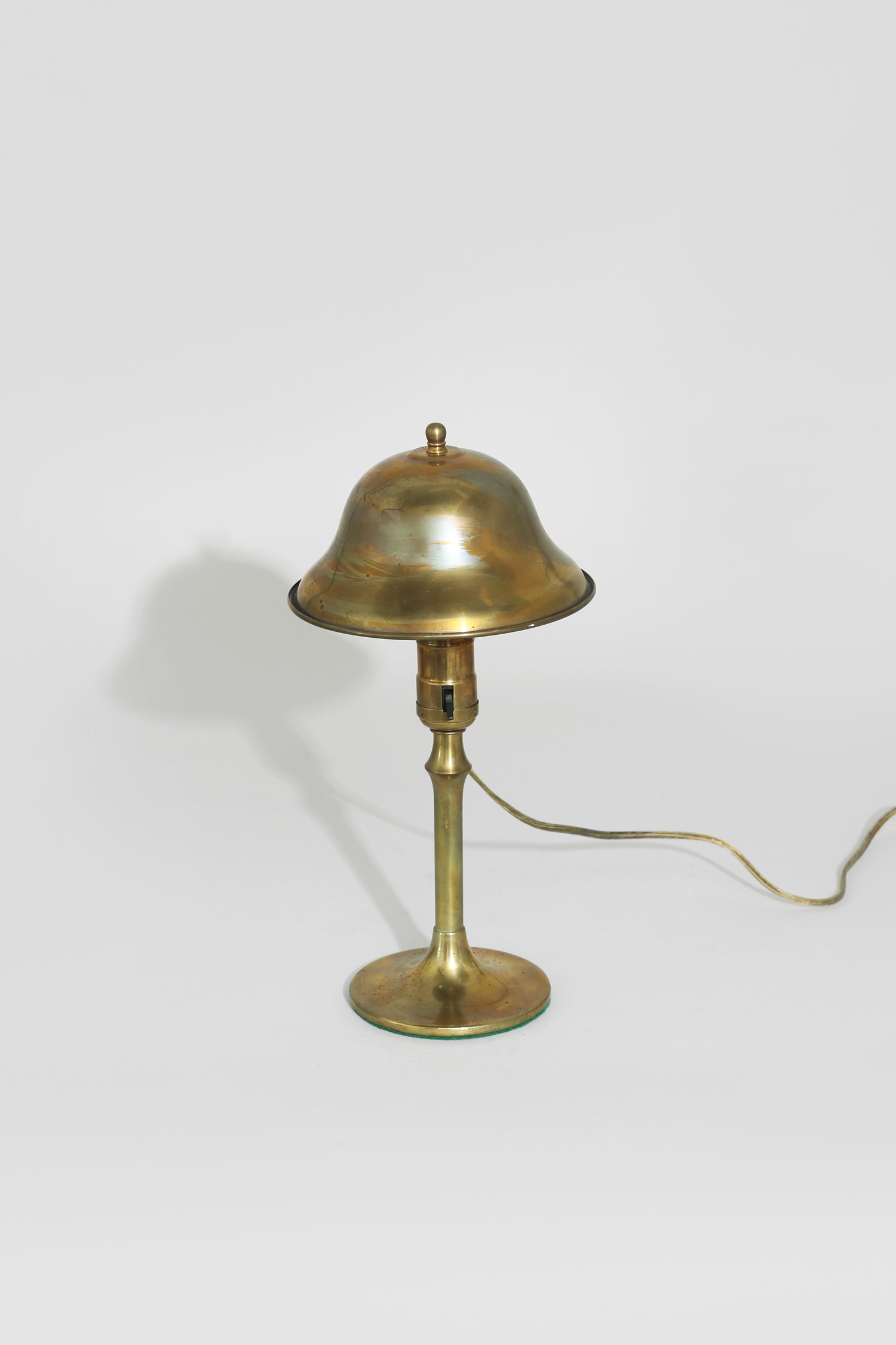 Art Deco Brass Table Lamp