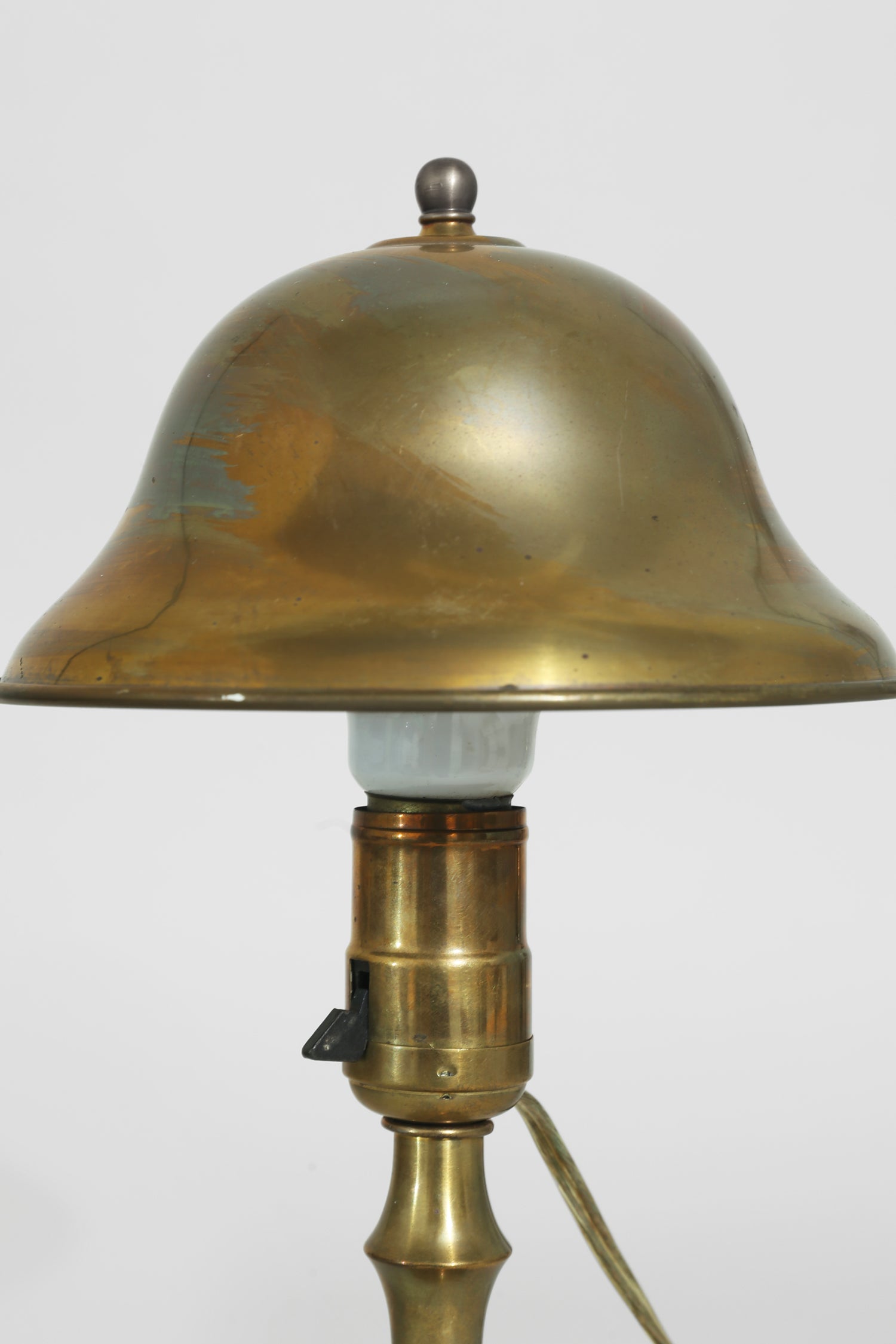 Art Deco Brass Table Lamp