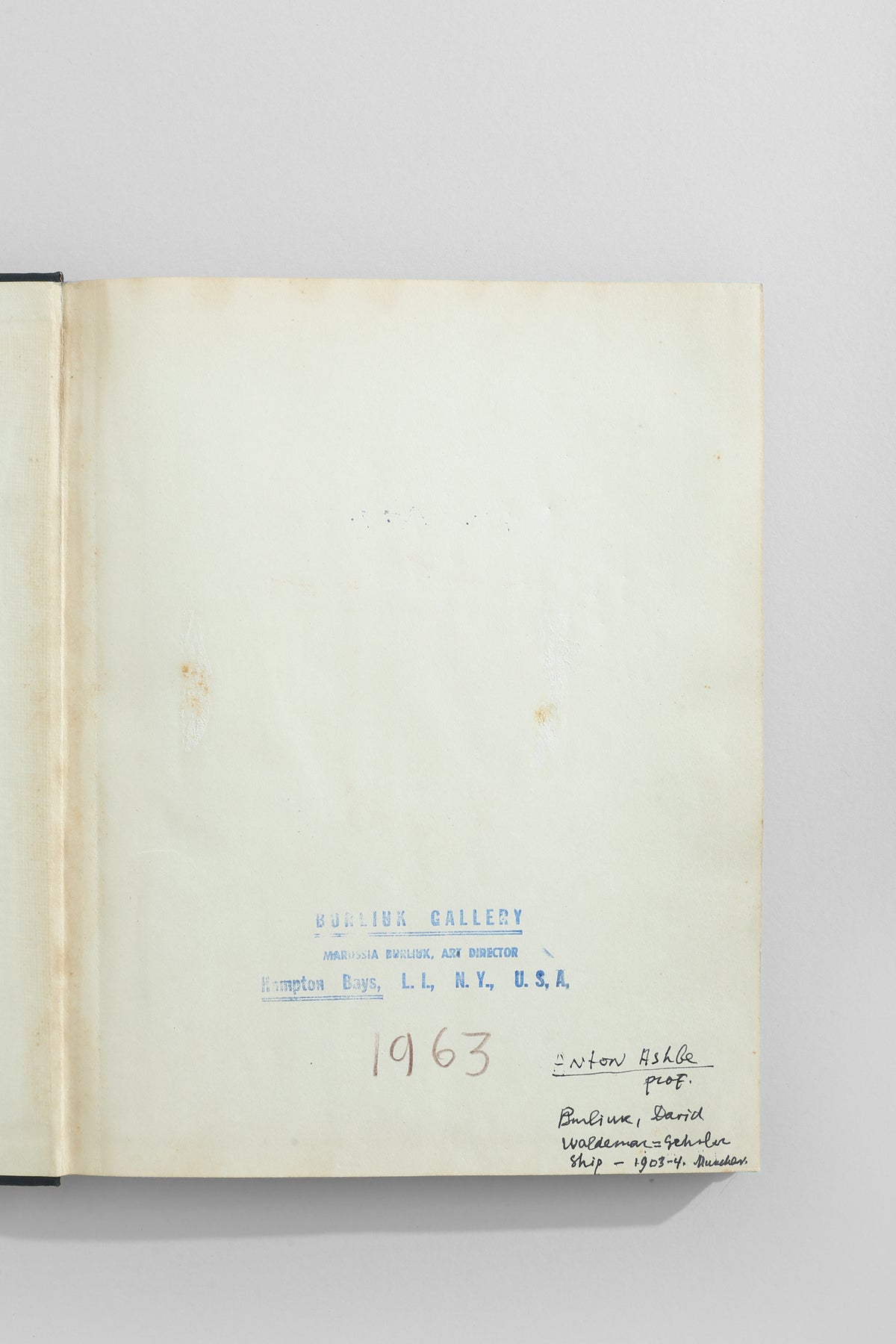 Wassily Kandinsky Memorial Book