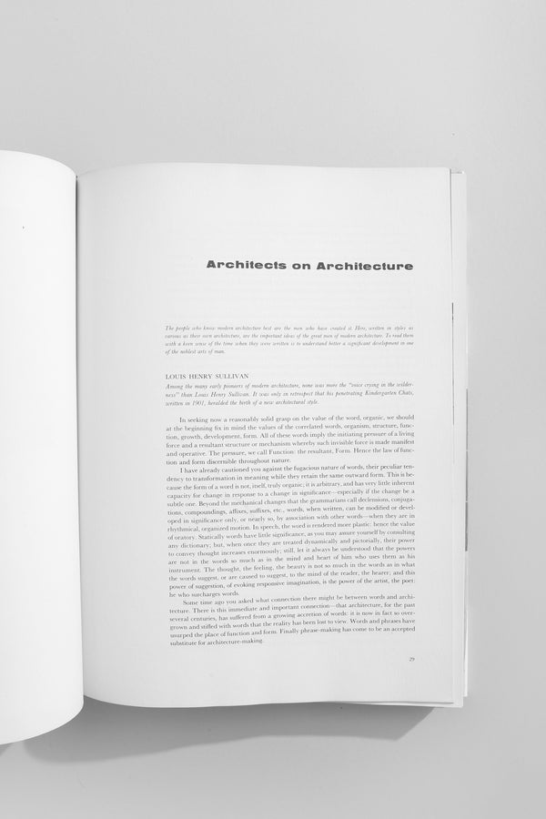 Masters of Modern Architecture Book