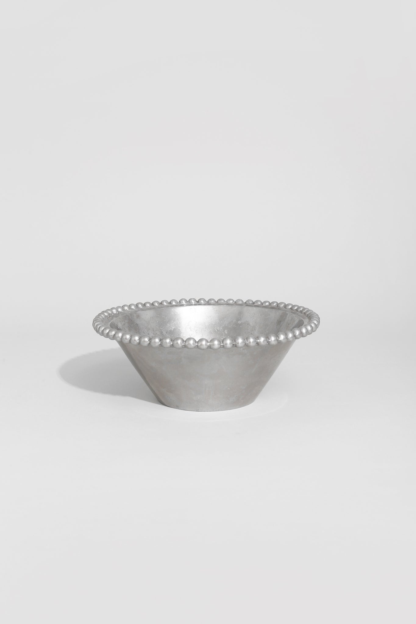 Chrome Dotted Bowl