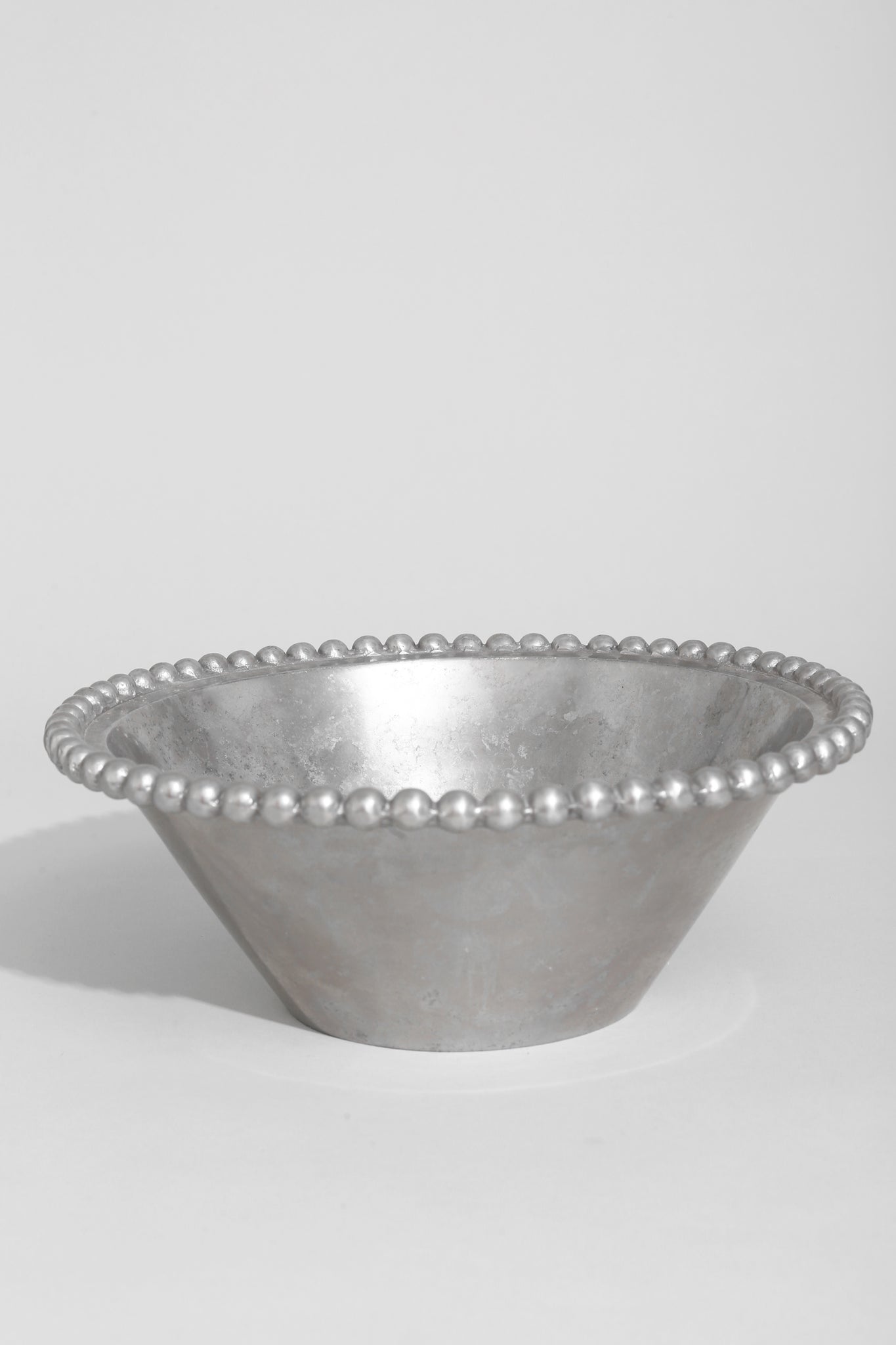 Chrome Dotted Bowl
