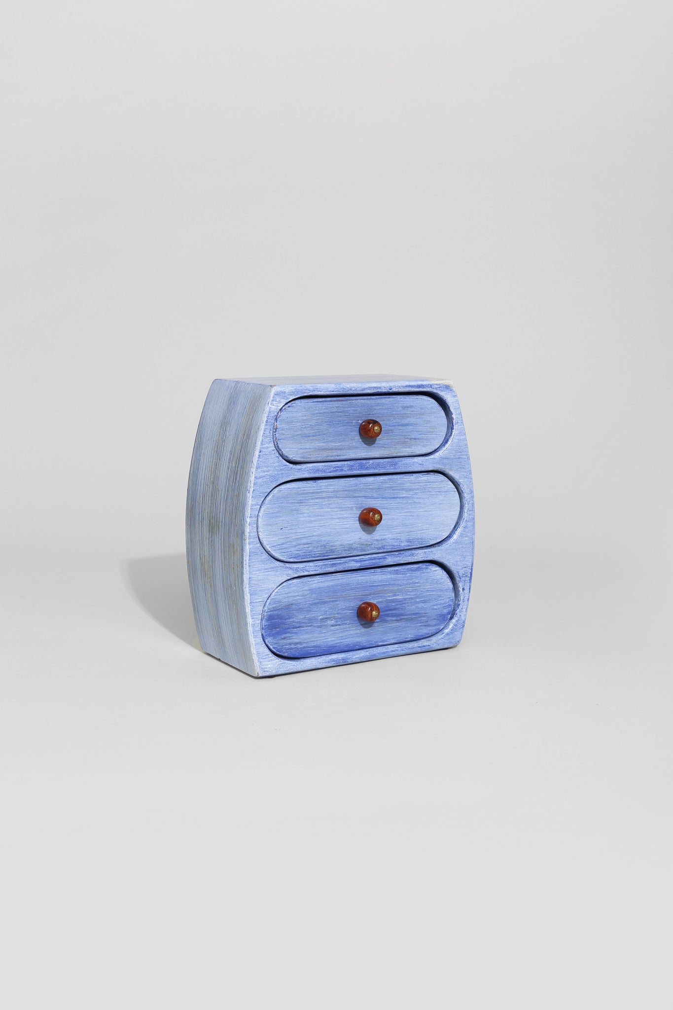 Blue Artisan Jewelry Box