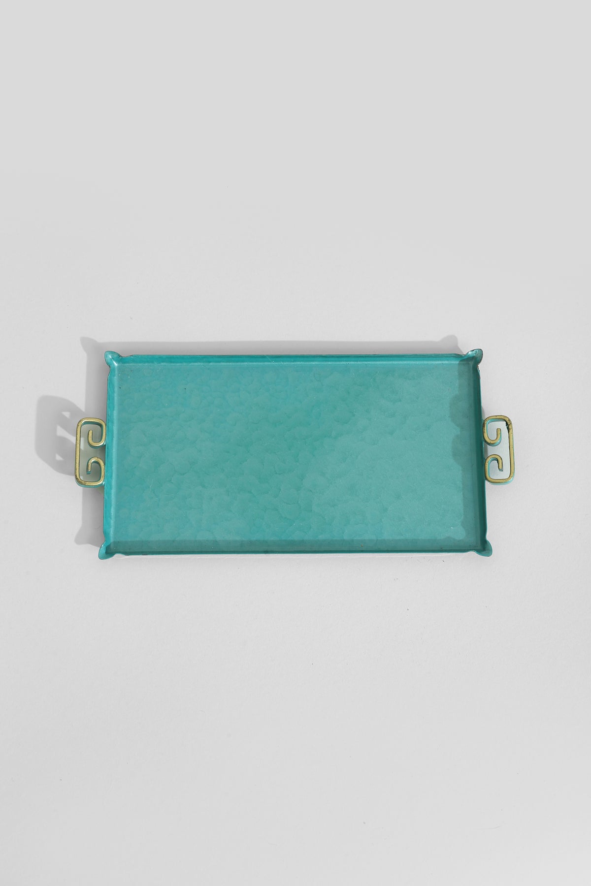 Scroll Enamel Tray