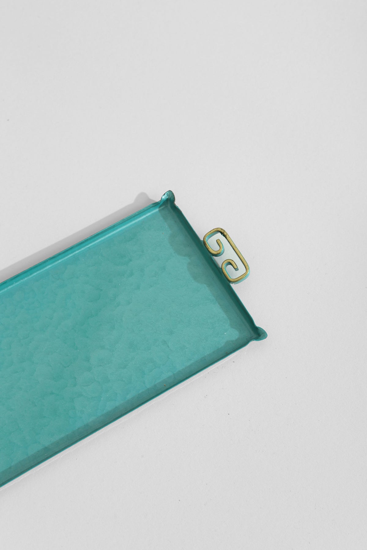 Scroll Enamel Tray