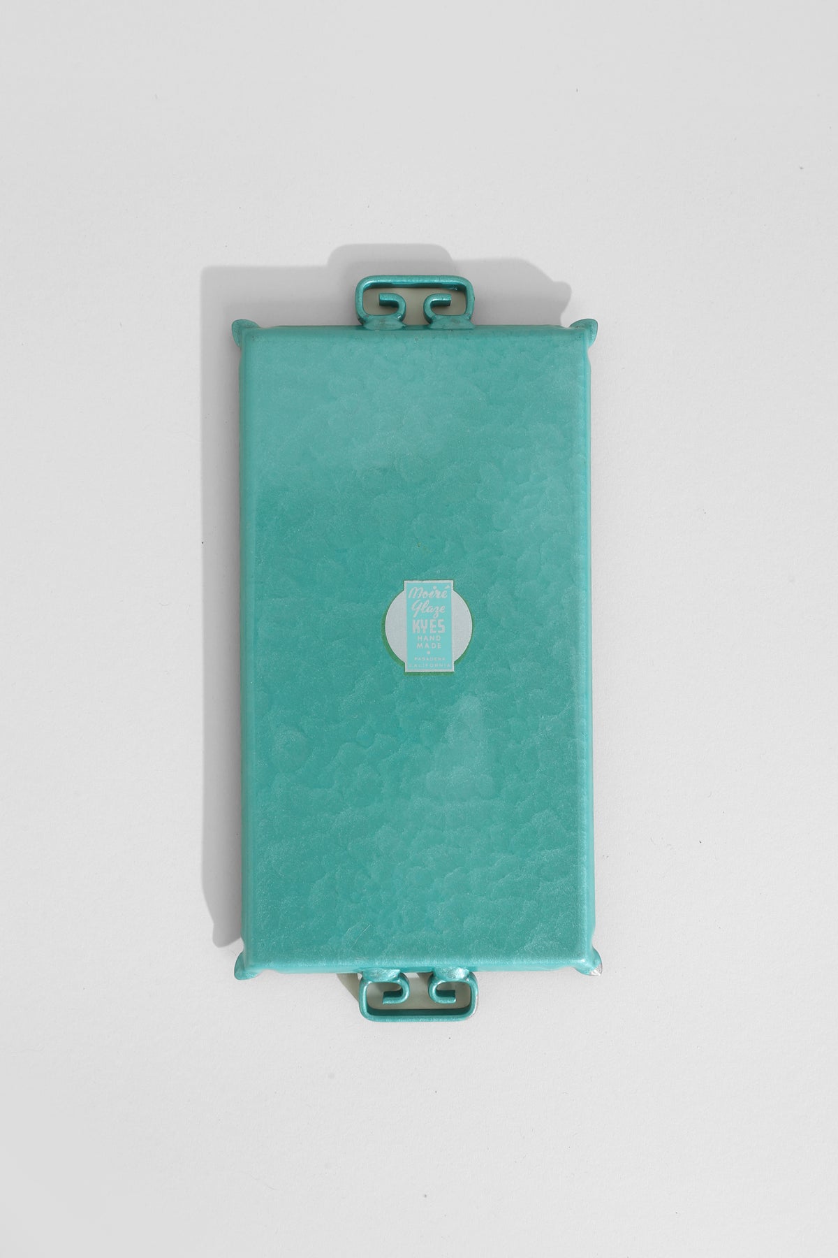 Scroll Enamel Tray