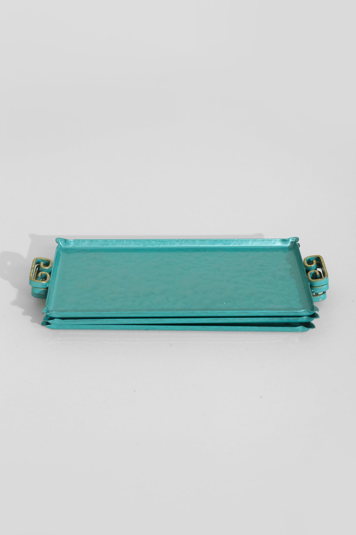 Scroll Enamel Tray