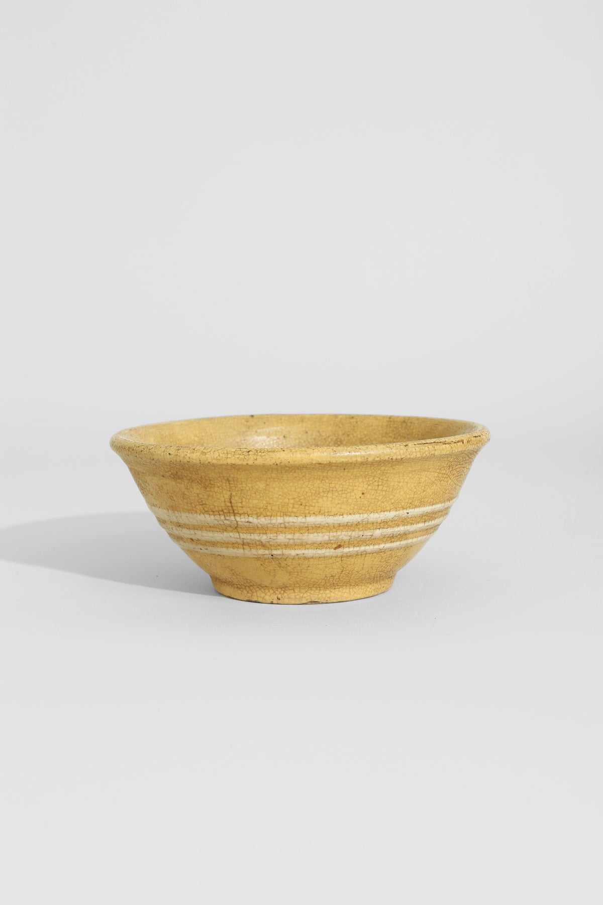 Yellow Stoneware Bowl