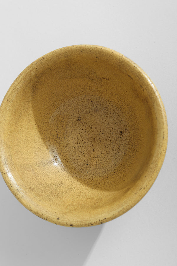 Yellow Stoneware Bowl