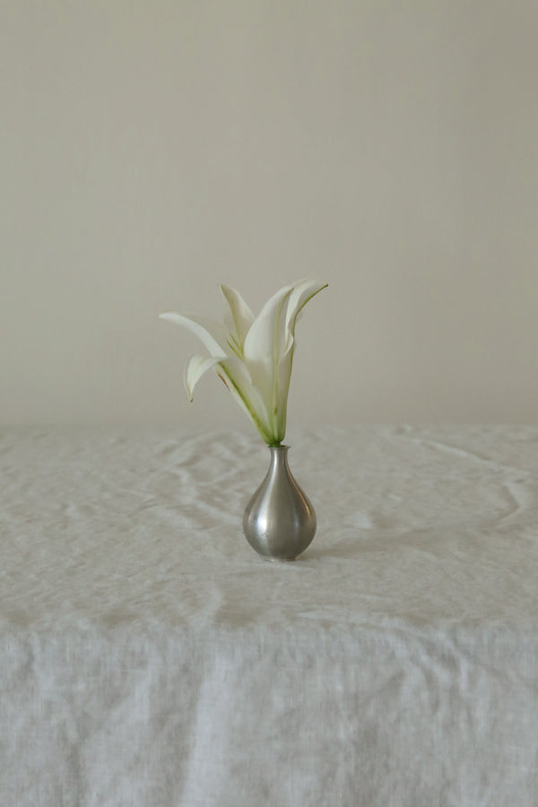 Pewter Bud Vase