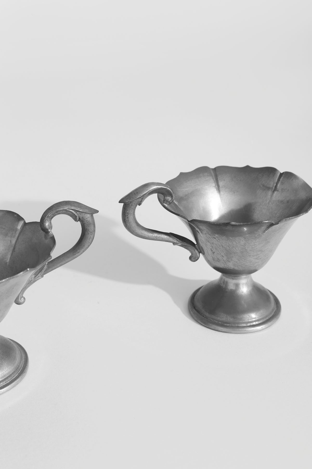 Pewter Serving Vessel Set