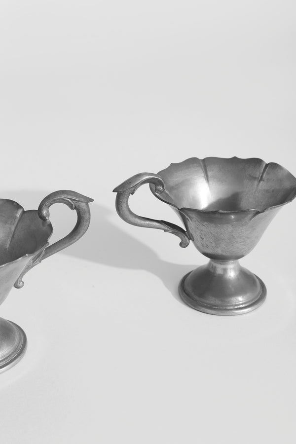 Pewter Serving Vessel Set