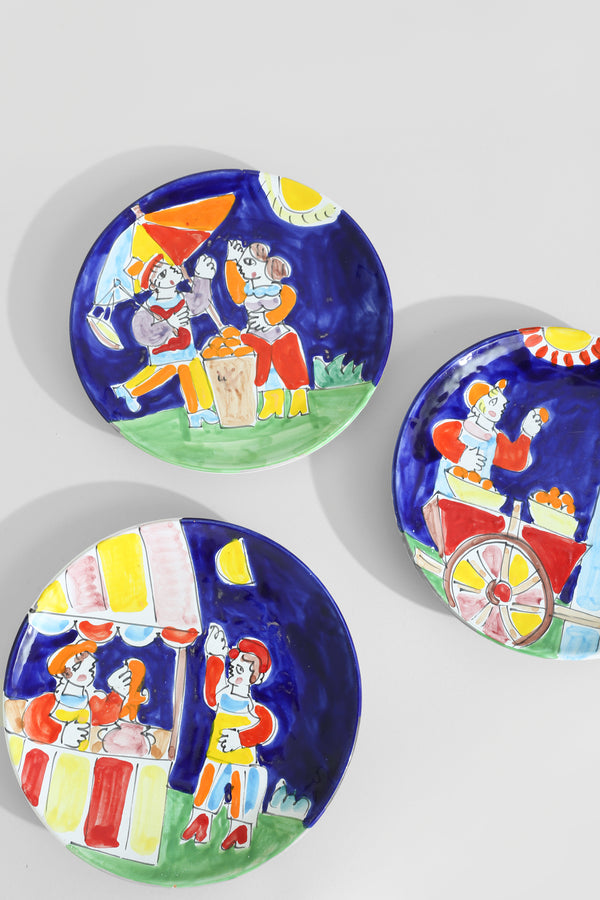 Italian Hand-Painted Plate #1