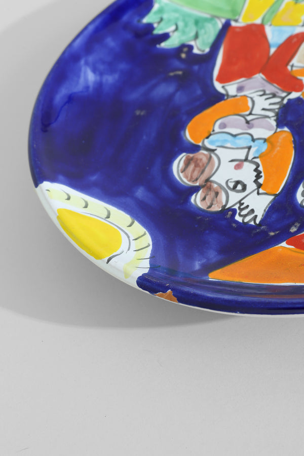 Italian Hand-Painted Plate #2